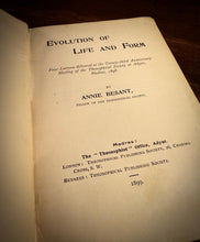 Load image into Gallery viewer, The Evolution of Life and Form by Annie Besant