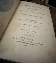 Load image into Gallery viewer, Isis Unveiled (1882 Edition) by H.P. Blavatsky