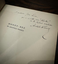 Load image into Gallery viewer, Honey Bee SIGNED by Anatole France