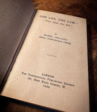 Load image into Gallery viewer, One Life, One Law by Mabel Collins