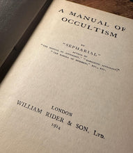 Load image into Gallery viewer, A Manual of Occultism by Sepharial
