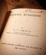 Load image into Gallery viewer, Esoteric Buddhism SIGNED by A.P. Sinnett