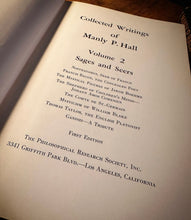 Load image into Gallery viewer, Collected Writings of Manly P. Hall. Volumes 1, 2 & 3