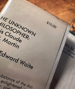 The Unknown Philosopher by A.E. Waite