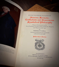 Load image into Gallery viewer, The Secret Teachings of All Ages by Manly P Hall 1928 True First Edition
