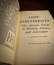 Load image into Gallery viewer, Lost Continents by L. Sprague de Camp