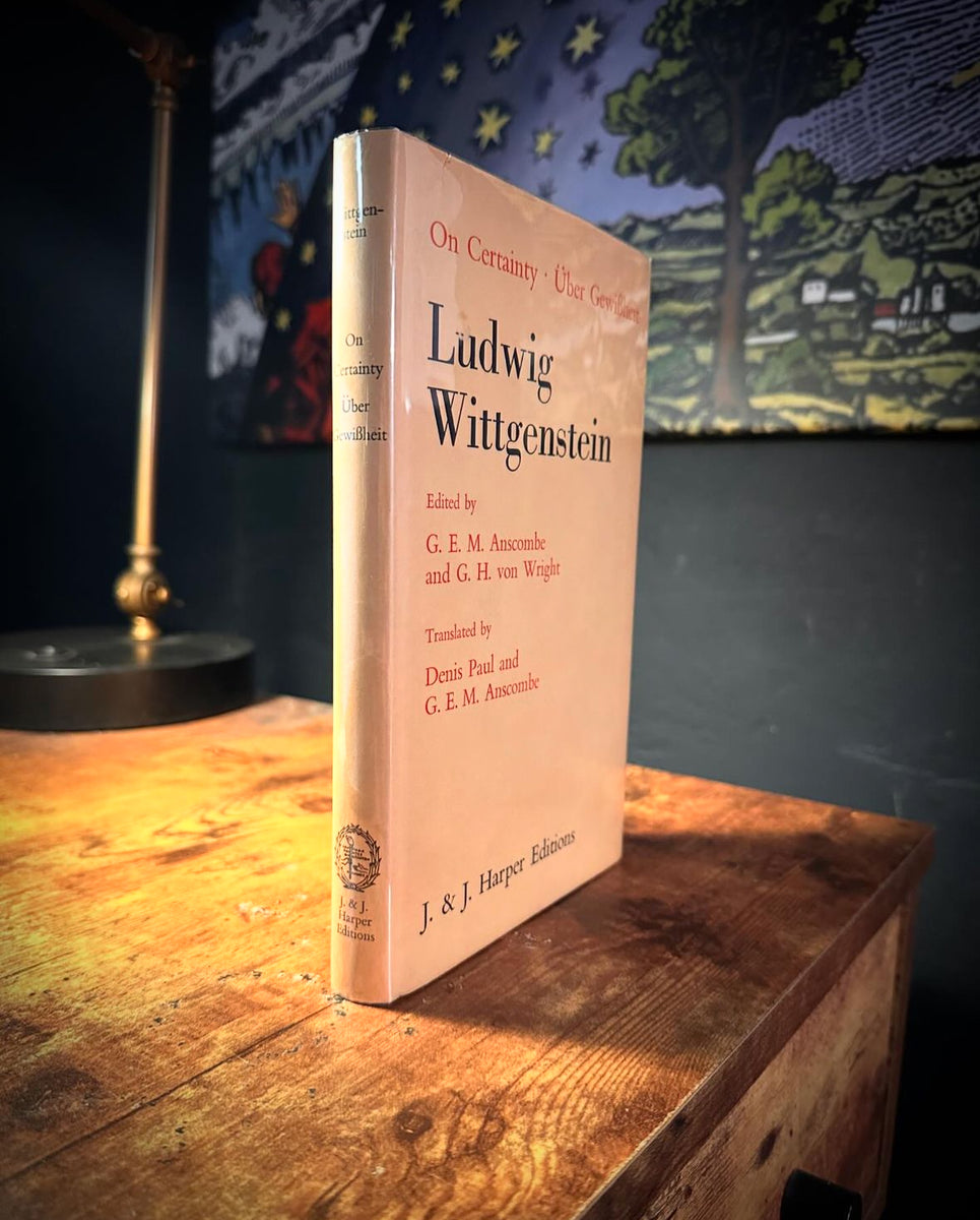 On Certainty by Ludwig Wittgenstein – The Rose Books & Obscurities