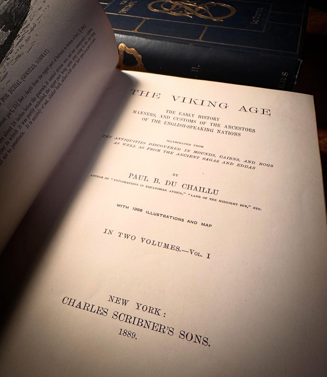 The Viking Age by Paul B. Du Chaillu – The Rose Books & Obscurities
