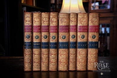 A Complete Set of Three Cooks Voyages  in 8 Volumes] By James Cook, James King, John Hawkensworth,
