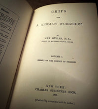 Load image into Gallery viewer, Chips From a German Workshop by Max Muller