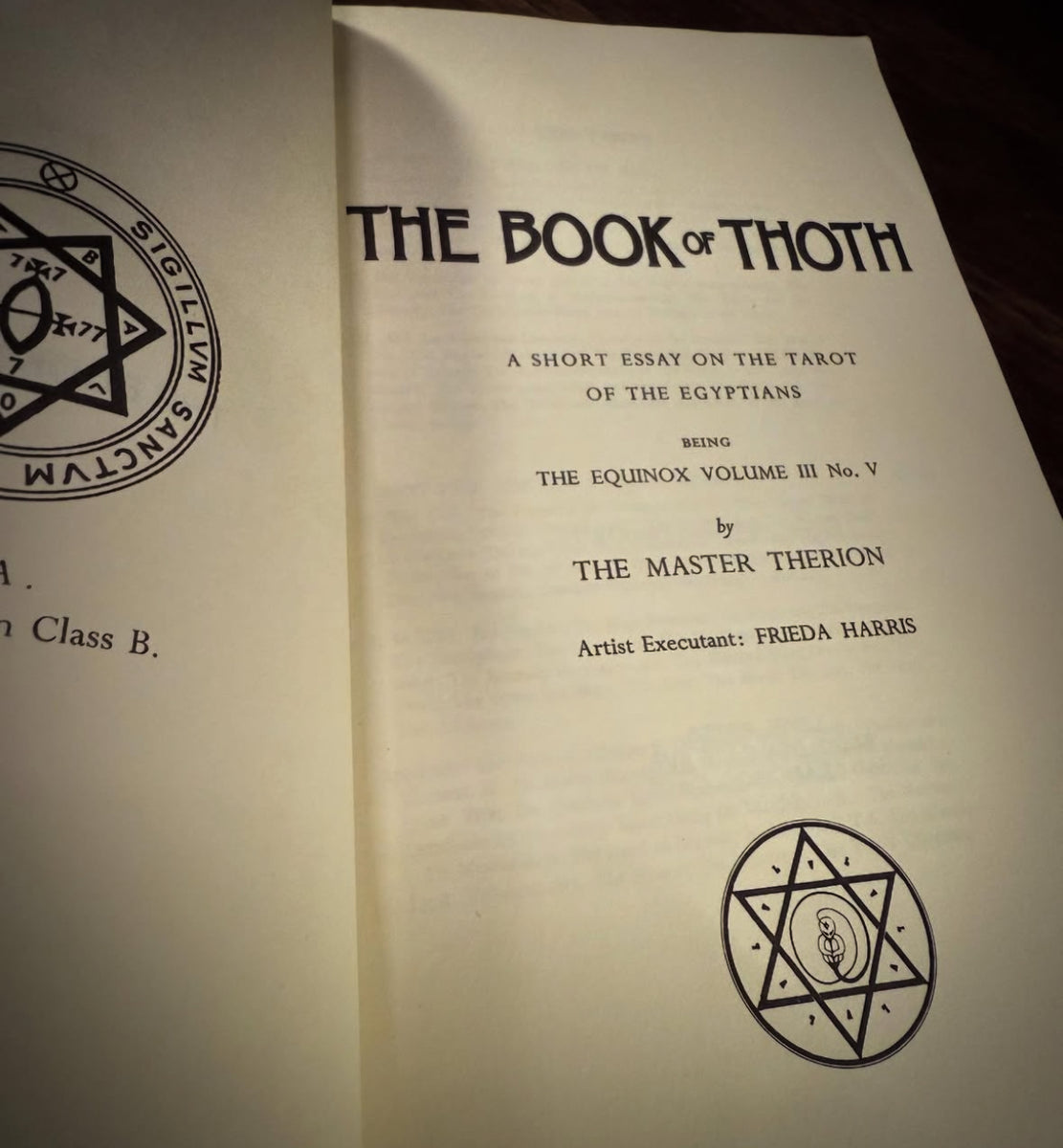 The Book of Thoth The Egyptian Tarot by Aleister Crowley – The