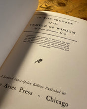 Load image into Gallery viewer, In the Pronaos of The Temple of Wisdom by Franz Hartmann