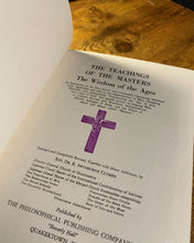 Load image into Gallery viewer, The Teachings of the Masters by Swinburne  Clymer
