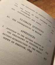 Load image into Gallery viewer, The Philosophy of Spiritual Activity (1939) by Rudolf Steiner