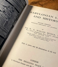 Load image into Gallery viewer, Babylonian Life and History 1925 by E.A. Wallis Budge