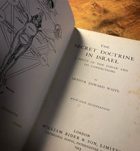 Load image into Gallery viewer, The Secret Doctrine in Israel by A.E. Waite