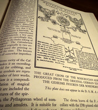 Load image into Gallery viewer, Codex Rosae Crucis D.O.M.A. by Manly P Hall