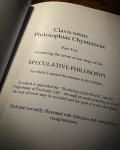 Speculative Philosophy Signed by Adam McLean