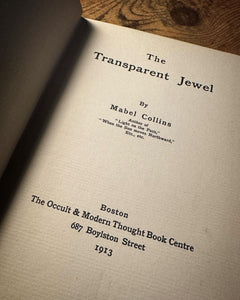 The Transparent Jewel by Mabel Collins