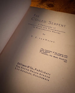 The Coiled Serpent by C.J. Van Vliet