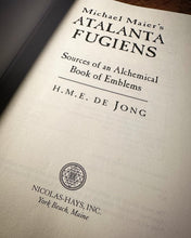 Load image into Gallery viewer, Michael Maier&#39;s Atalanta Fugiens by H.M.E. DeJong