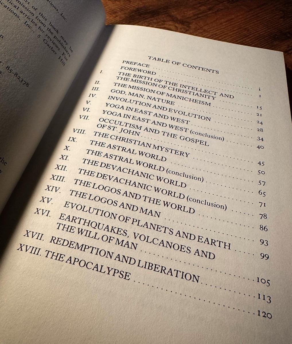 An Esoteric Cosmology by Rudolf Steiner – The Rose Books & Obscurities