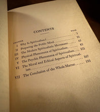 Load image into Gallery viewer, The Truth About Spiritualism by William Sadler M.D.