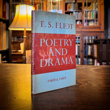 Load image into Gallery viewer, Poetry and Drama [1st U.K. Edition] by T. S. Eliot