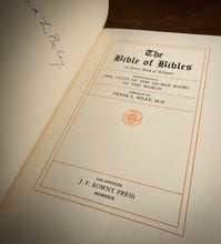 Load image into Gallery viewer, The Bible of Bibles SIGNED by Frank L. Riley