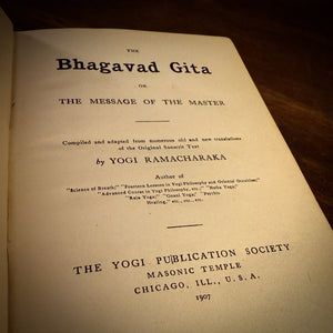 The Bhagavad Gita by Yogi Ramacharaka [William Walker Atkinson]