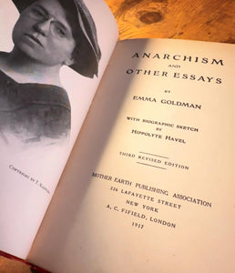 Anarchism and Other Essays by Emma Goldman