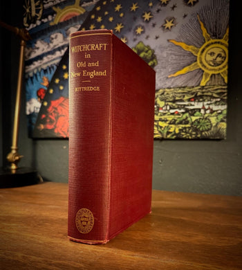Witchcraft in Old and New England by George Lyman Kittredge