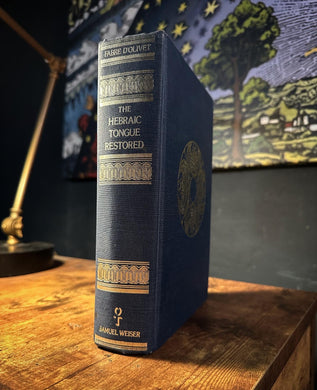 The Hebraic Tongue Restored by Frabre d'Olivet