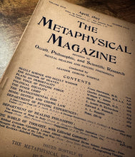 Load image into Gallery viewer, The Metaphysical Magazine (April 1897 Issue-Franz Hartmann) by Leander Edmund Whipple