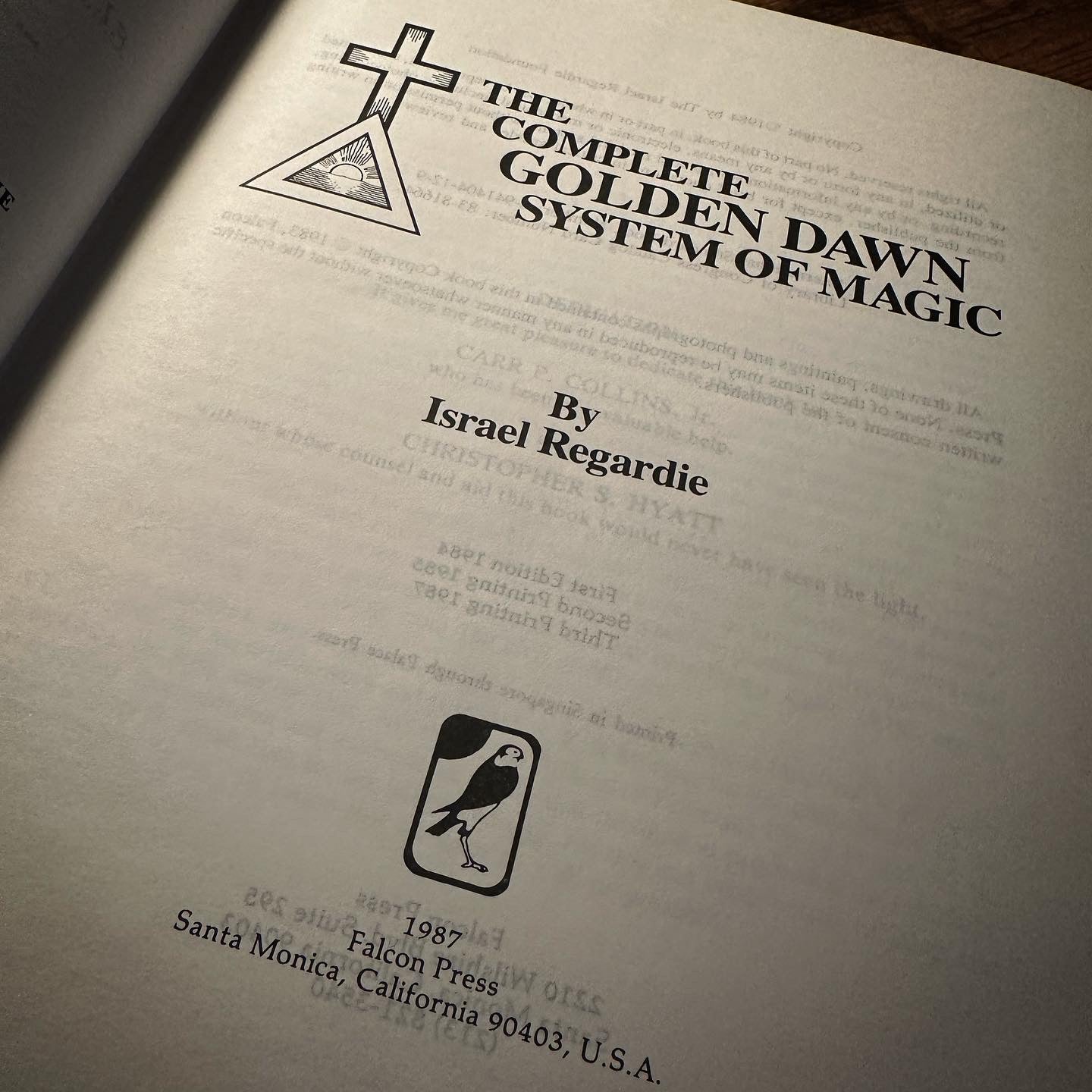 The Complete Golden Dawn System of Magic by Israel Regardie – The