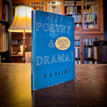 Load image into Gallery viewer, Poetry and Drama [1st U.S. Edition] by T. S. Eliot