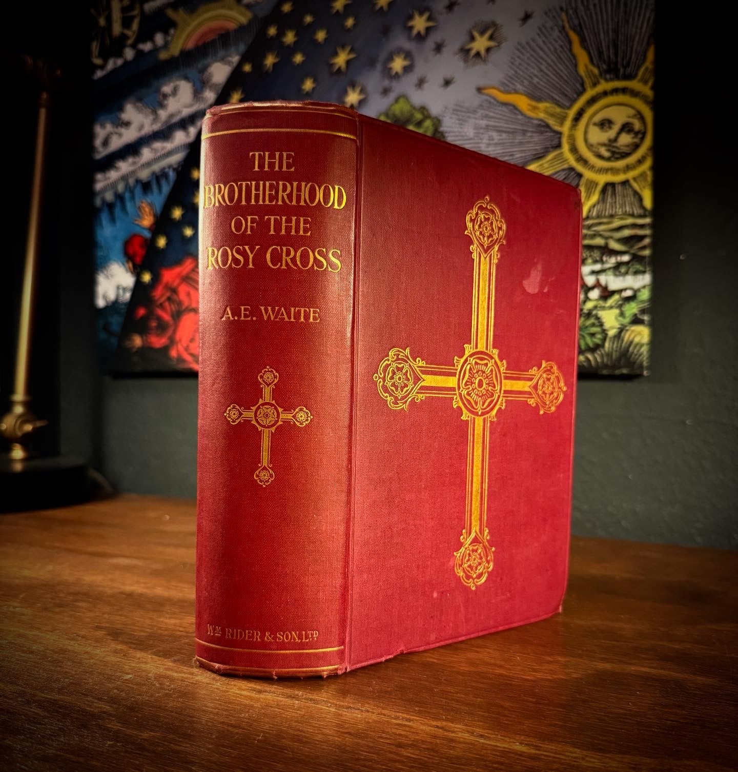 The Brotherhood of the Rosy Cross  by A.E. Waite