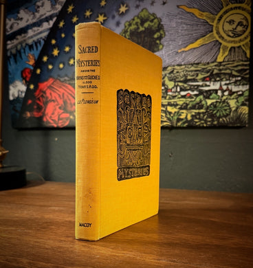 Sacred Mysteries among the Mayas and the Quiches