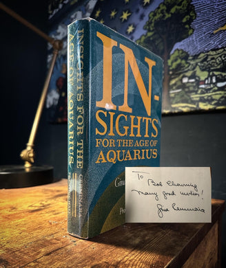 In-Sights For The Age of Aquarius SIGNED by Gina Cerminara