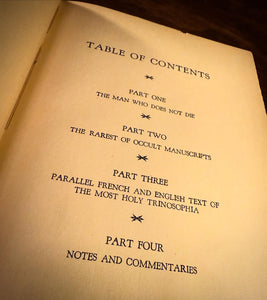 The Most Holy Trinosophia by Manly P. Hall