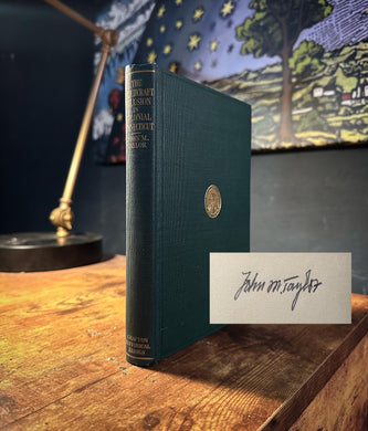 The Witchcraft Delusion in Colonial Connecticut SIGNED by John M. Taylor