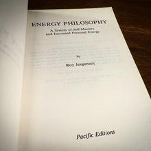 Load image into Gallery viewer, Energy Philosophy SIGNED by Roy Jorgensen