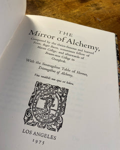 The Mirror of Alchemy by Roger Bacon