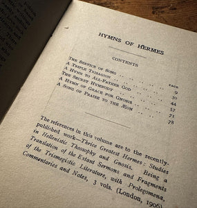 The Hymns of Hermes by G.R.S. Mead
