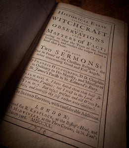 An Historical Essay Concerning Witchcraft by Francis Hutchinson