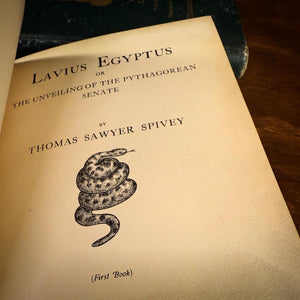 Lavius Egyptus by Thomas Sawyer Spivey (Copy)