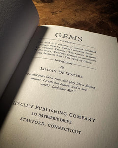 Gems by Lillian De Waters