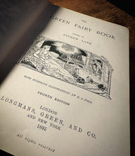 Load image into Gallery viewer, The Green Fairy Book by Andrew Lang