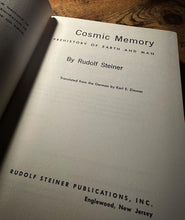 Load image into Gallery viewer, Cosmic Memory (First Edition) by Rudolf Steiner