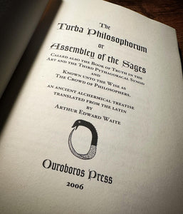 The Turba Philosophorum by Arthur Edward Waite